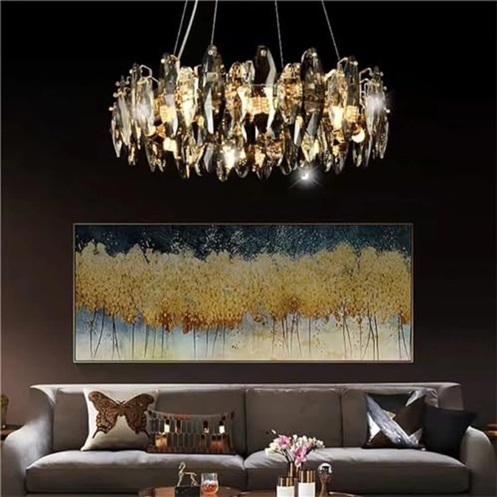 Avis sur le lustre en cristal rétro CRABOT (9 lumières)