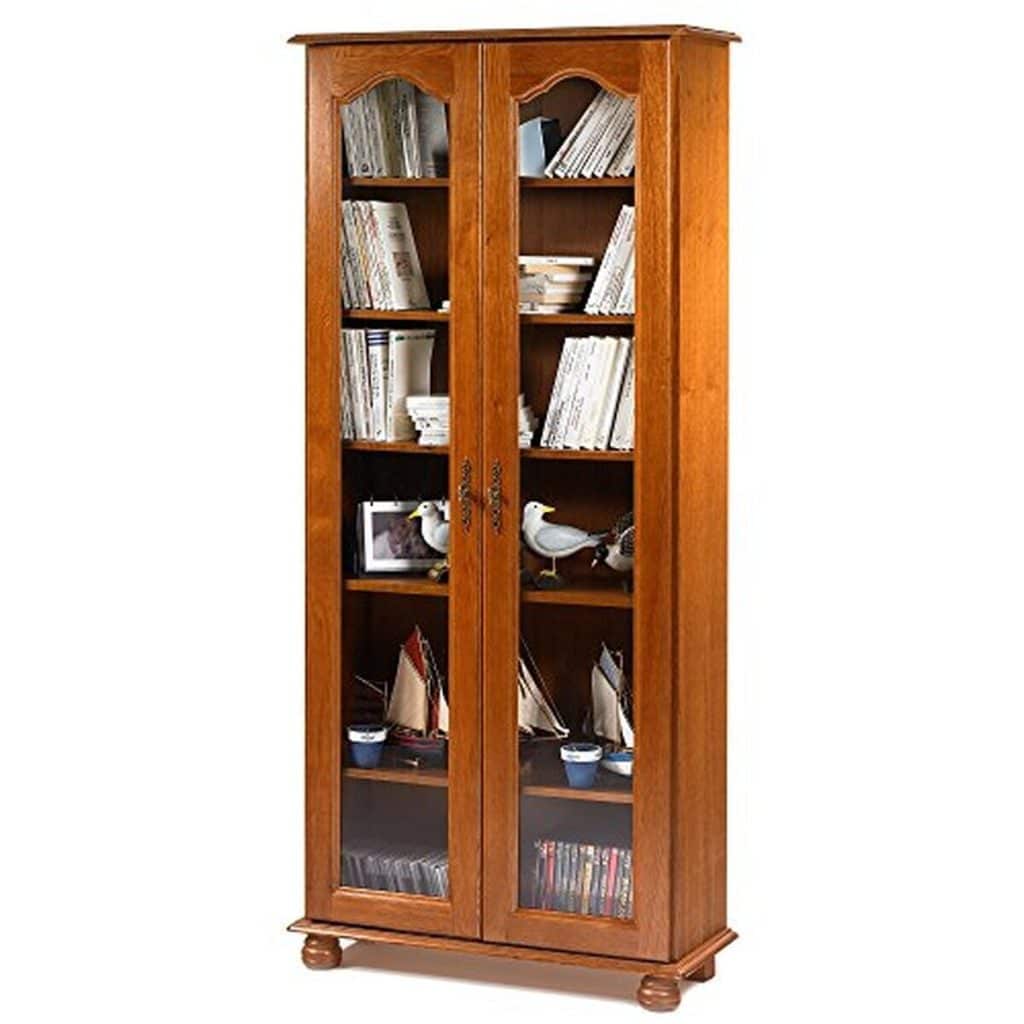 Test : bibliothèque 2 portes vitrées Actual Diffusion Bretagne