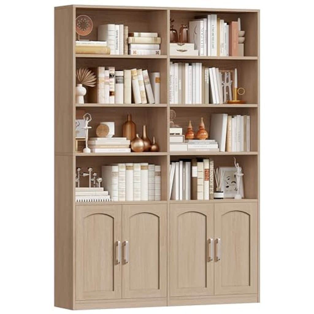 Test de la bibliothèque FirFurd 4 portes, 12 étagères