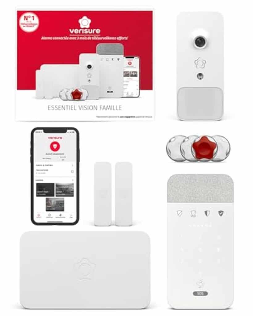 Test de l'alarme connectée sans fil Verisure M