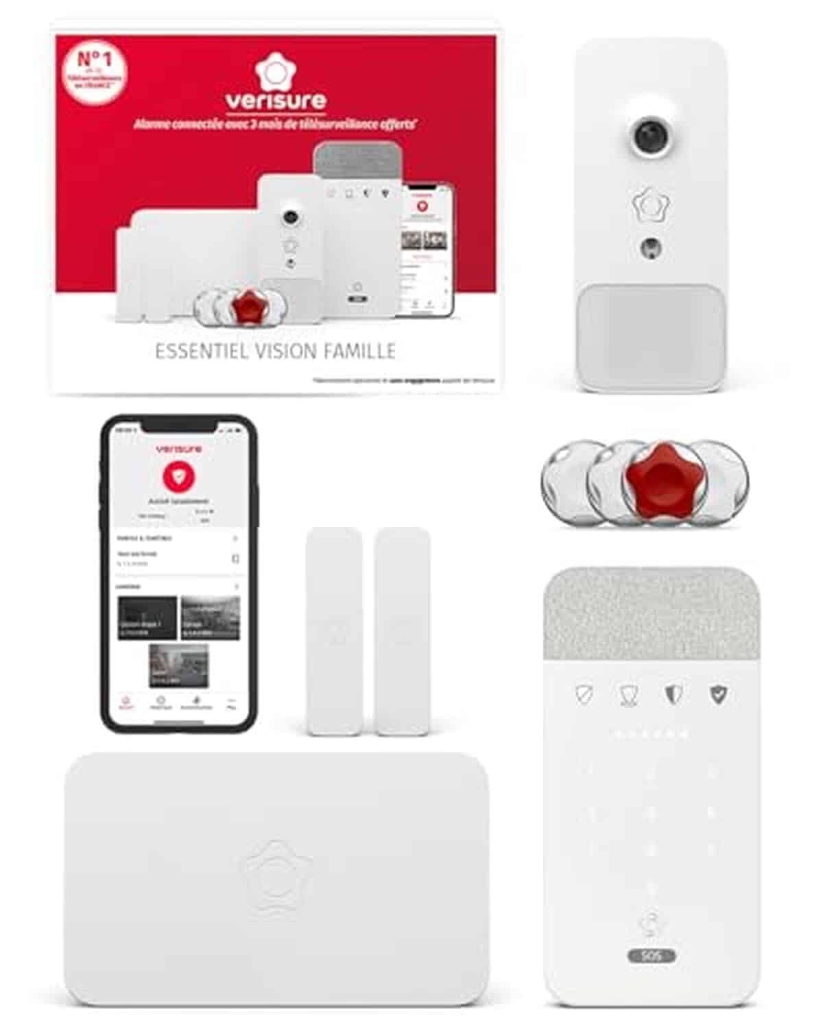 Test de l'alarme connectée sans fil Verisure M