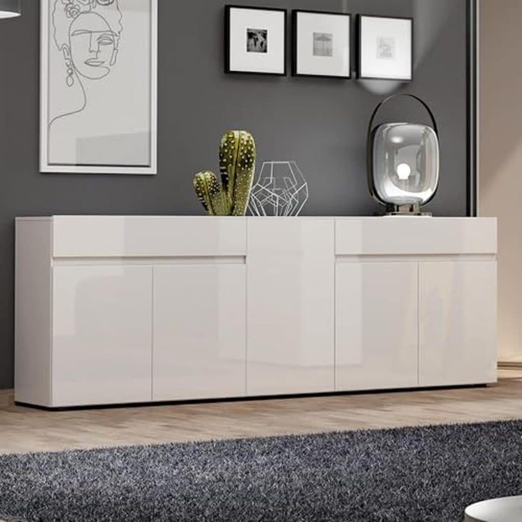 Test du buffet Bethal de Dmora : élégance italienne pour votre salon