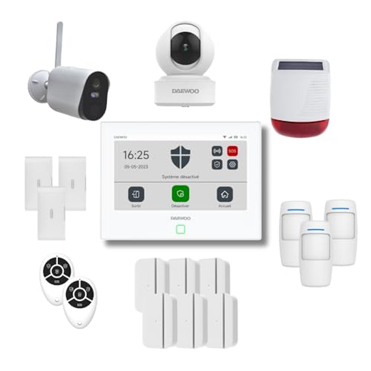 Test du Pack Alarme Daewoo AM372 : complète et connectée