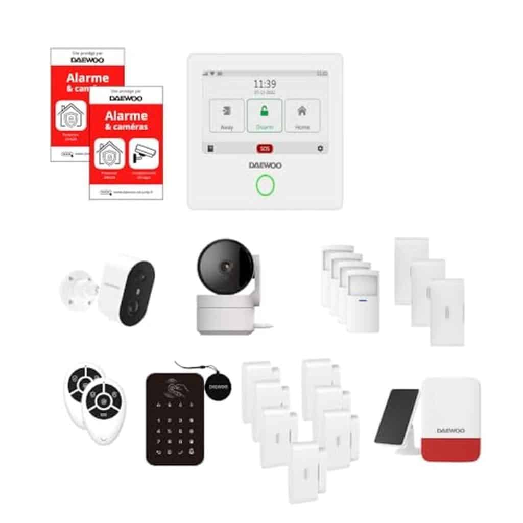 Test du système de sécurité AM343 : centrale, caméras et sirène solaire