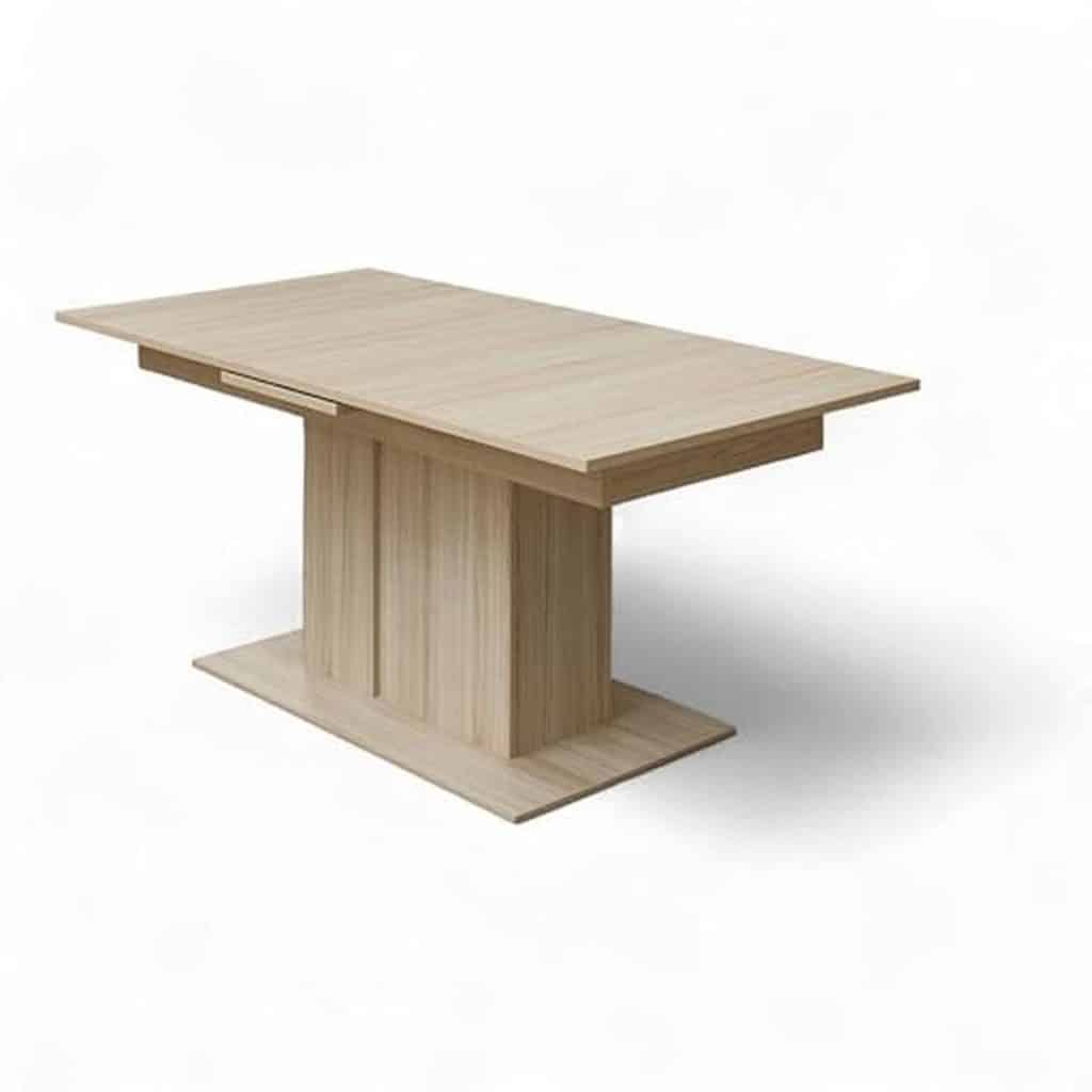 Test : table à manger extensible Stella Trading INA aspect chêne artisan