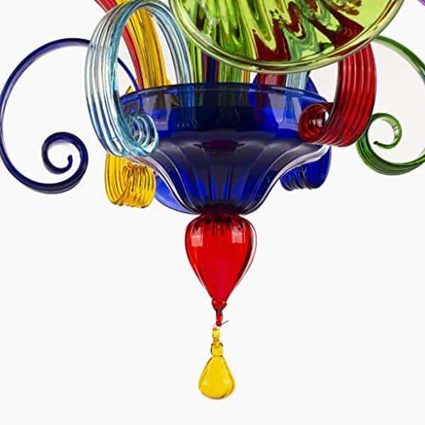 Découvrez notre avis complet sur le lustre luigina arlequin en verre de murano à 3 lumières : style et artisanat au rendez-vous pour illuminer votre intérieur avec charme et sophistication