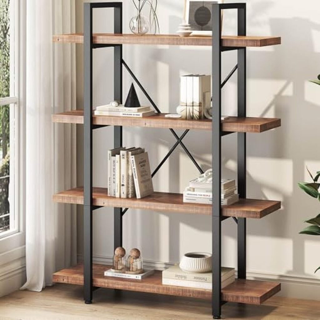 Test de la bibliothèque HSH : 4 niveaux de style rustique et industriel