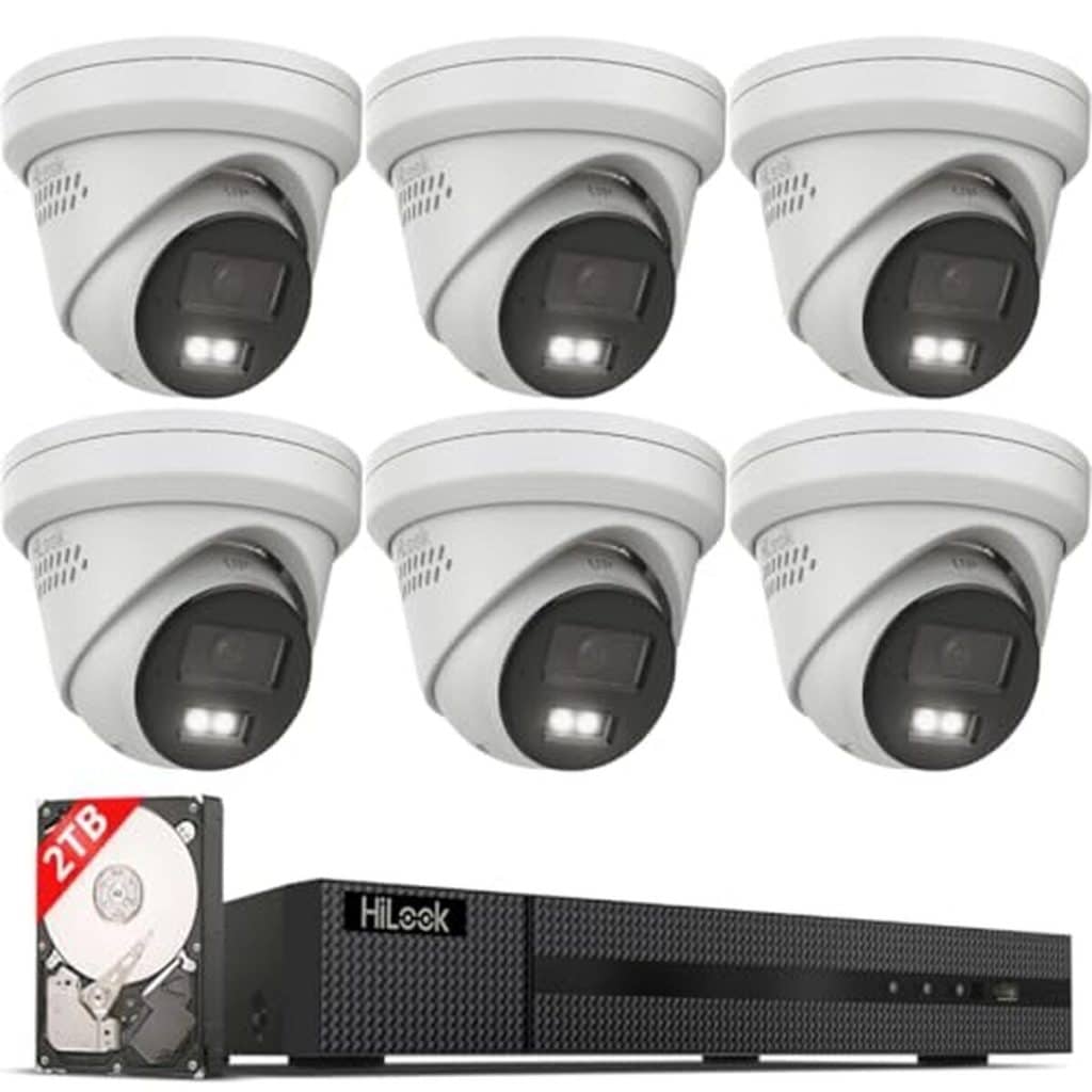 Test : kit de caméras hilook hikvision poe 8 mp/4k