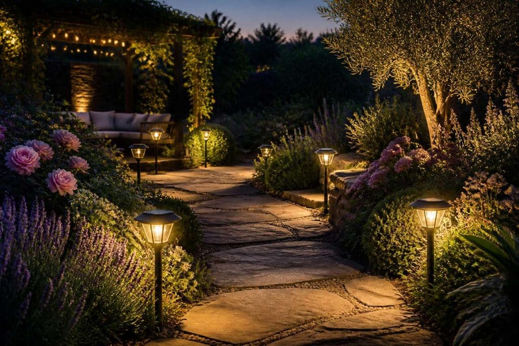 Choisir un éclairage solaire pour jardin
