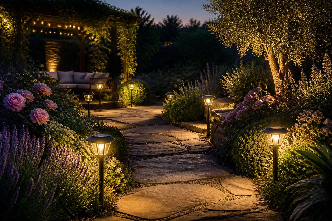 Choisir un éclairage solaire pour jardin