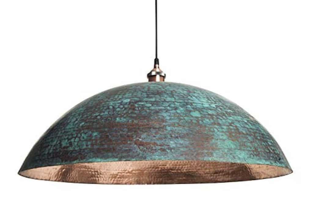 Avis : abat-jour plafond cerames sandia verde xl en cuivre