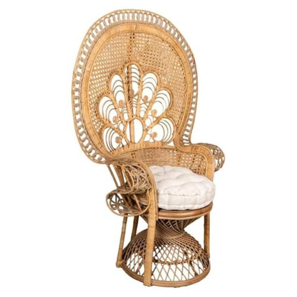 Avis sur le fauteuil Emmanuelle rotin marron Aubry Gaspard
