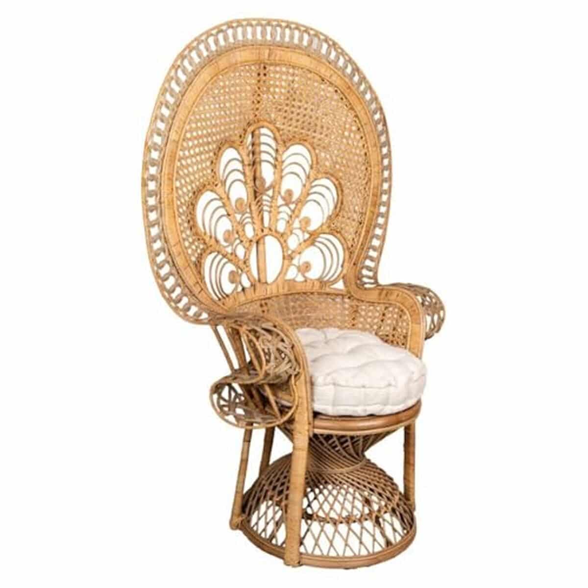 Avis sur le fauteuil Emmanuelle rotin marron Aubry Gaspard
