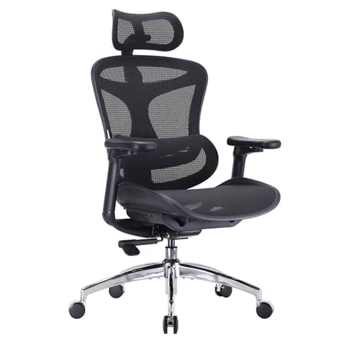 Test : chaise de bureau ergonomique SIHOO Doro C300 avec accoudoirs ultra doux