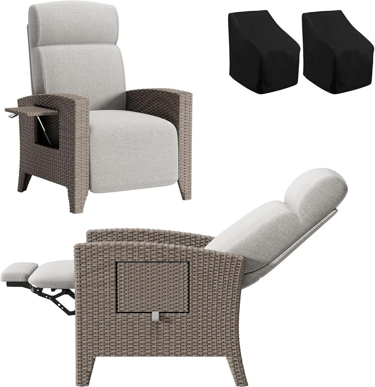 Test : chaise longue Fiutazge en rotin, polyvalence et confort