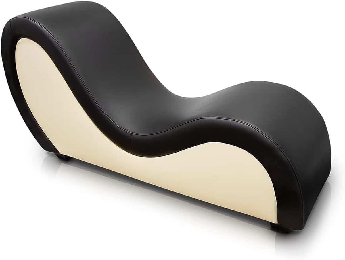 Test de la chaise longue Quirumed noir beige