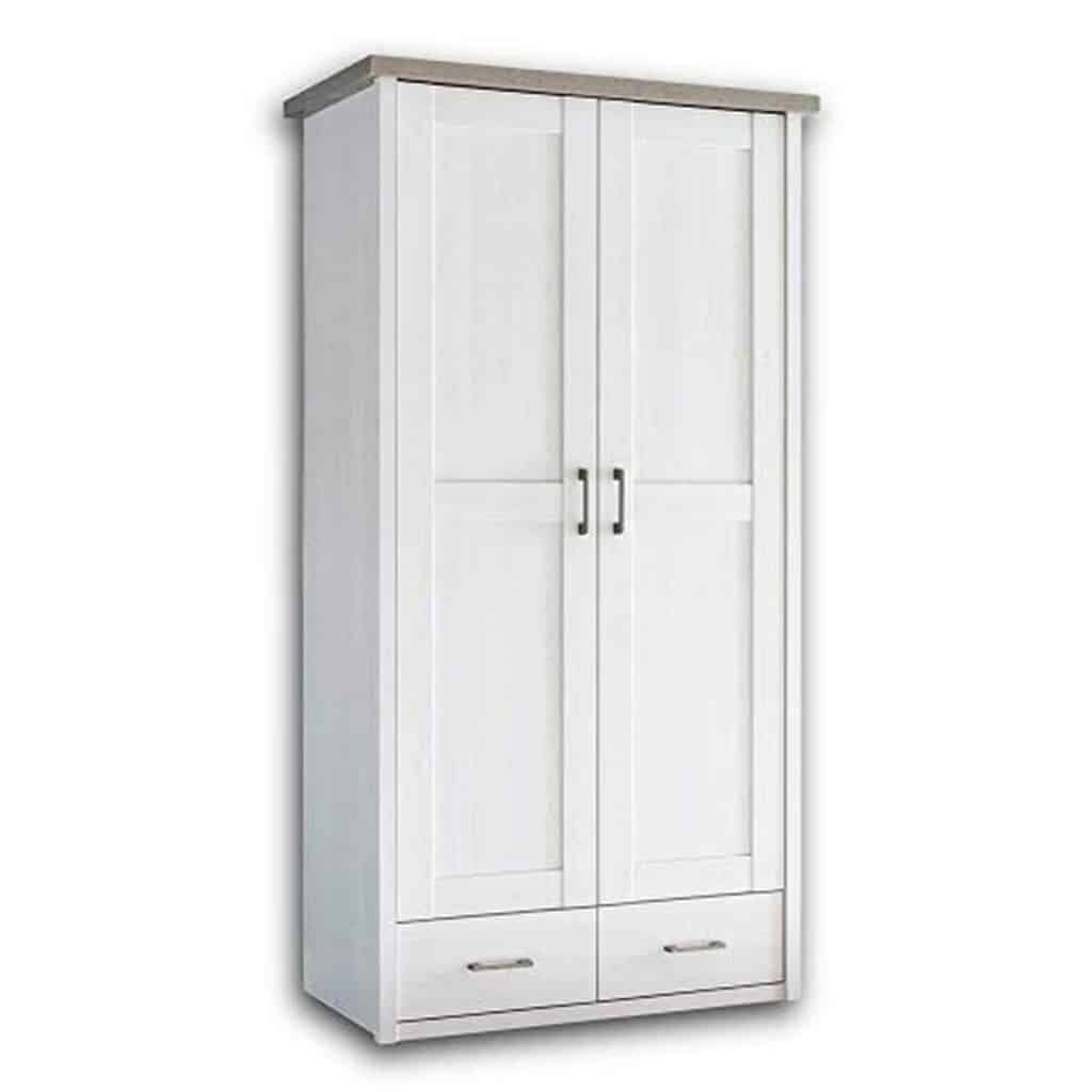 Test de l'élégante armoire 2 portes Luca pour chambre bébé
