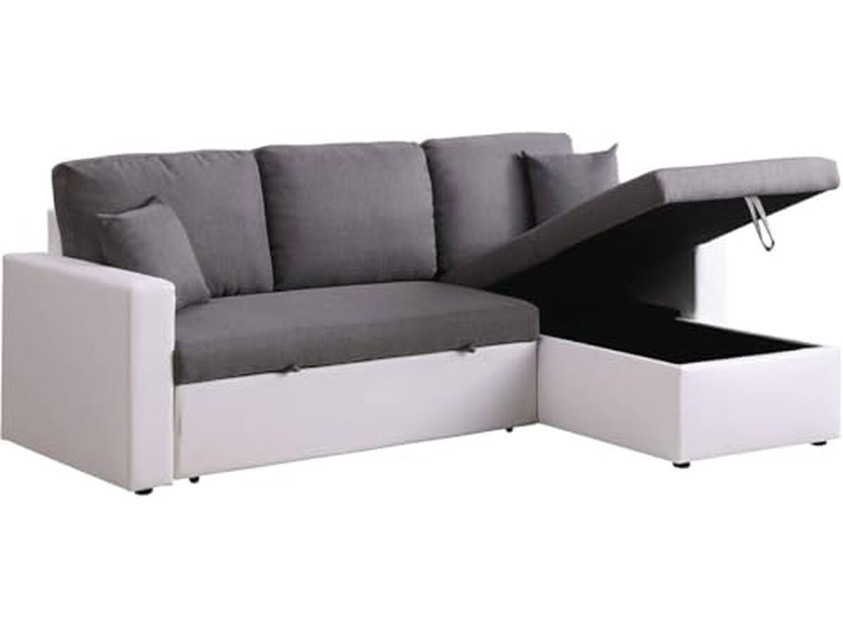 Test du canapé d'angle convertible Alain : confort et design