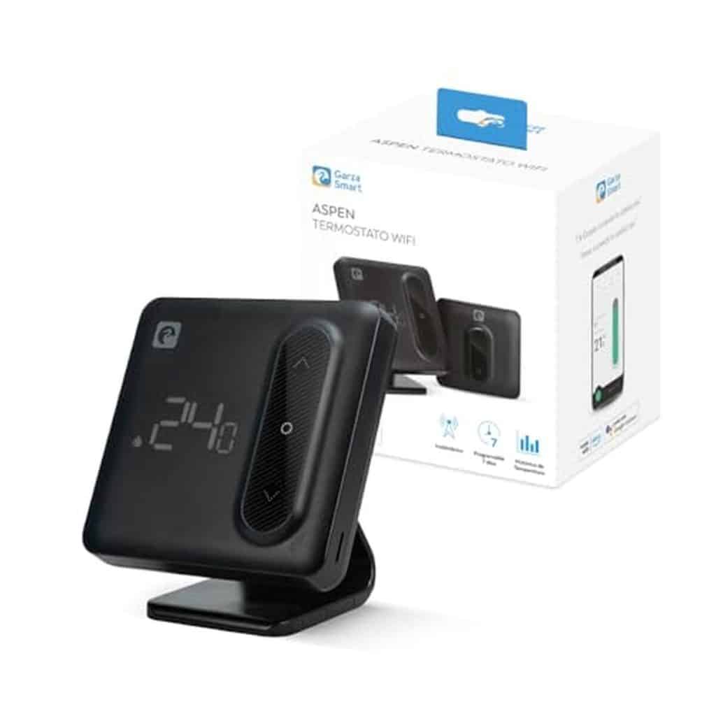 Test du thermostat Wi-Fi intelligent Garza avec contrôle tactile et commande vocale, noir