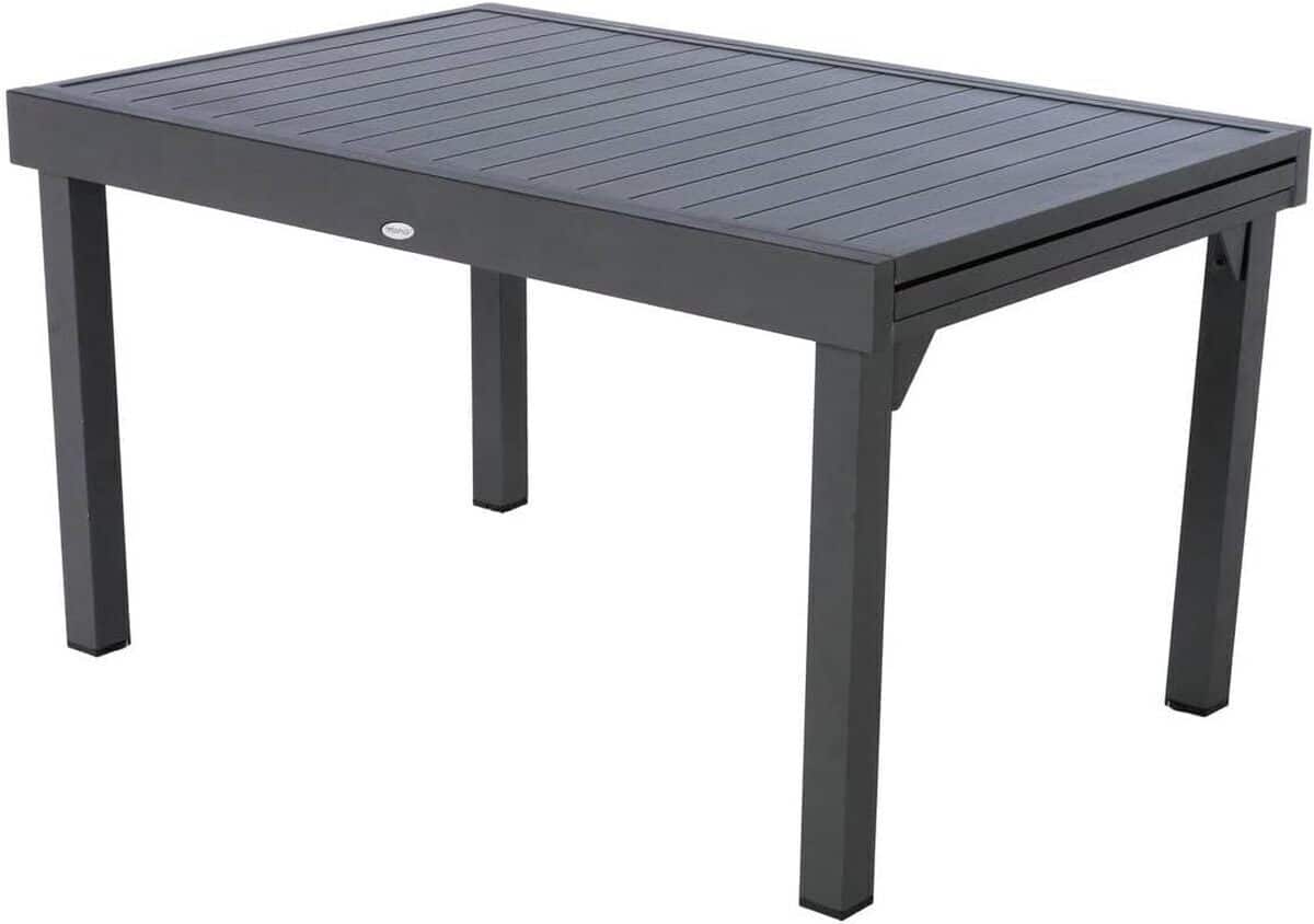 Test : table de jardin extensible Piazza en aluminium antirouille