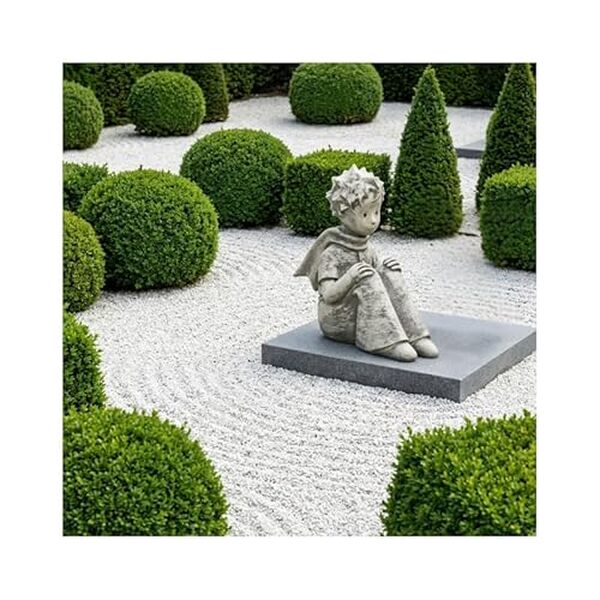 Découvrez notre avis complet sur la statue jardinex le petit prince en gris clair : design élégant, qualité et charme poétique pour sublimer votre jardin.