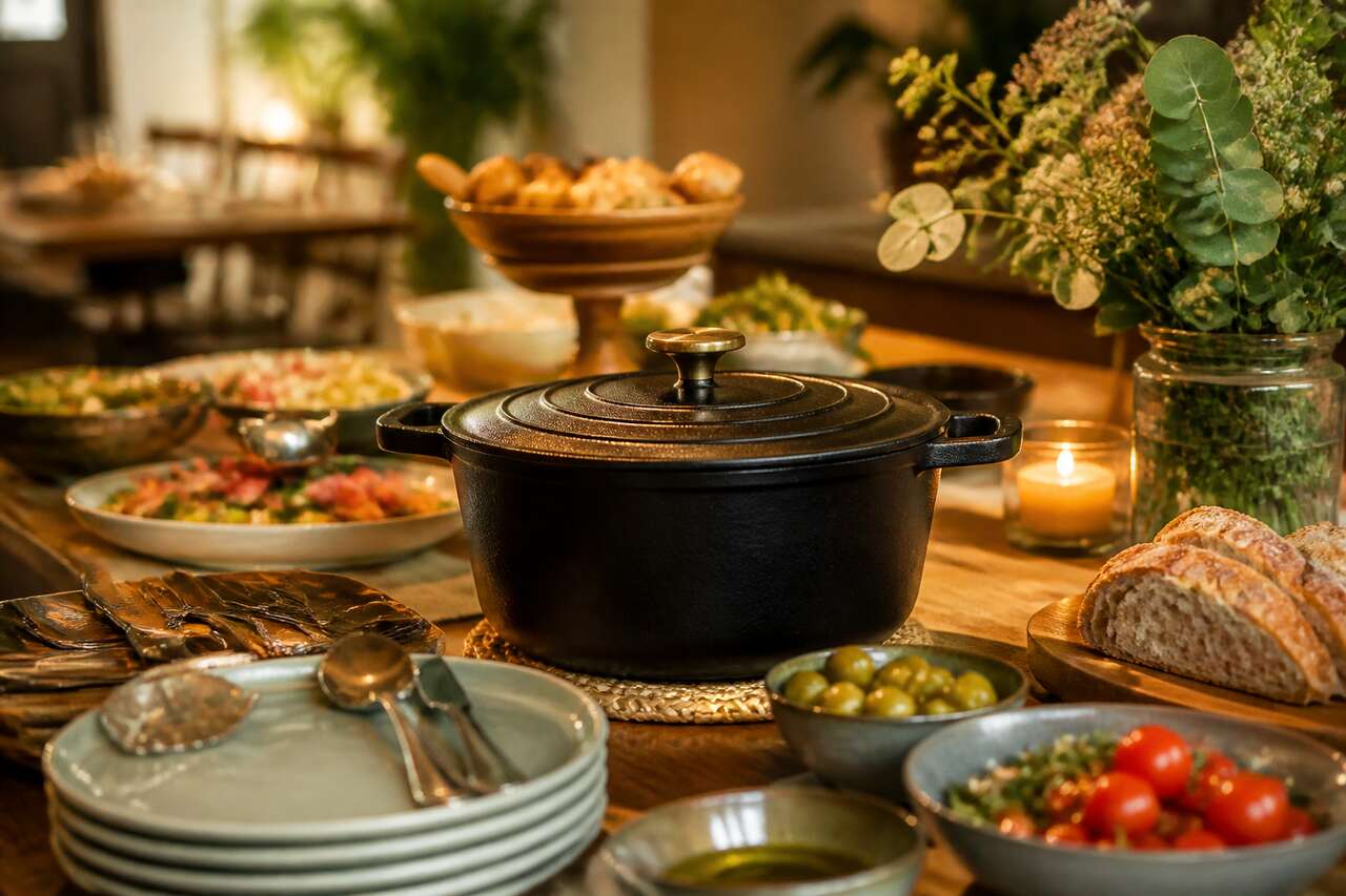 Quand la cocotte en fonte devient une pièce maîtresse du buffet Quand la cocotte en fonte devient une pièce maîtresse du buffet