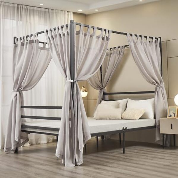 Découvrez notre avis complet sur les rideaux à baldaquin en lin Mengersi : style naturel, qualité premium et adaptabilité à tous les lits. Transformez votre chambre avec élégance. 