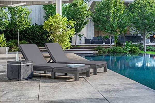 Découvrez notre test complet de la chaise longue Allibert Daytona en polyrotin. Glacière intégrée, confort optimal et design moderne pour vos terrasses et jardins.