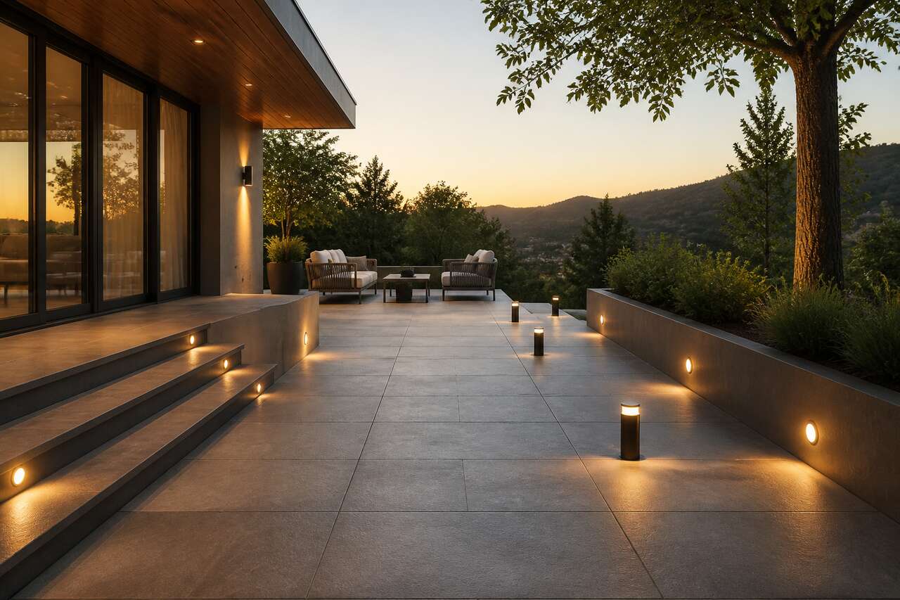 Quels types de spots pour une terrasse : encastrable, saillie, balisage Quels types de spots pour une terrasse : encastrable, saillie, balisage