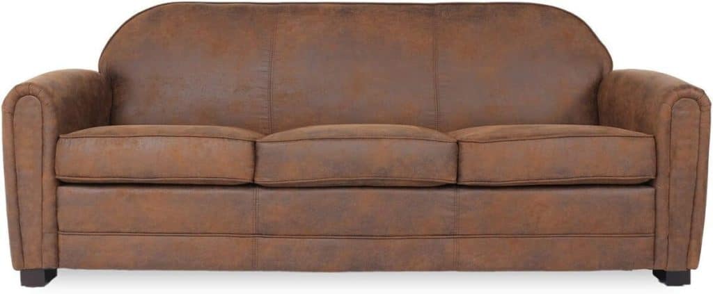 Avis sur le canapé club William vintage 3 places d'intense déco