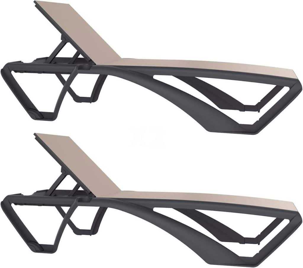Test du set 2+1 chaise longue et table RESOL Marina-Andorra